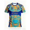 Los Angeles Tigers Herren Fußballtrikot & Mexiko Rundhals Komfort-Sweatshirt mit Tiger-Grafikdruck, Perfekt für das Mexiko-Spiel