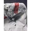American striped splicing wide-leg jeans men's trend new trendy brand loose washed straight wide-leg trousers