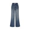 JOOOZE Vintage Distressed High-Waist Slim Bootcut Jeans