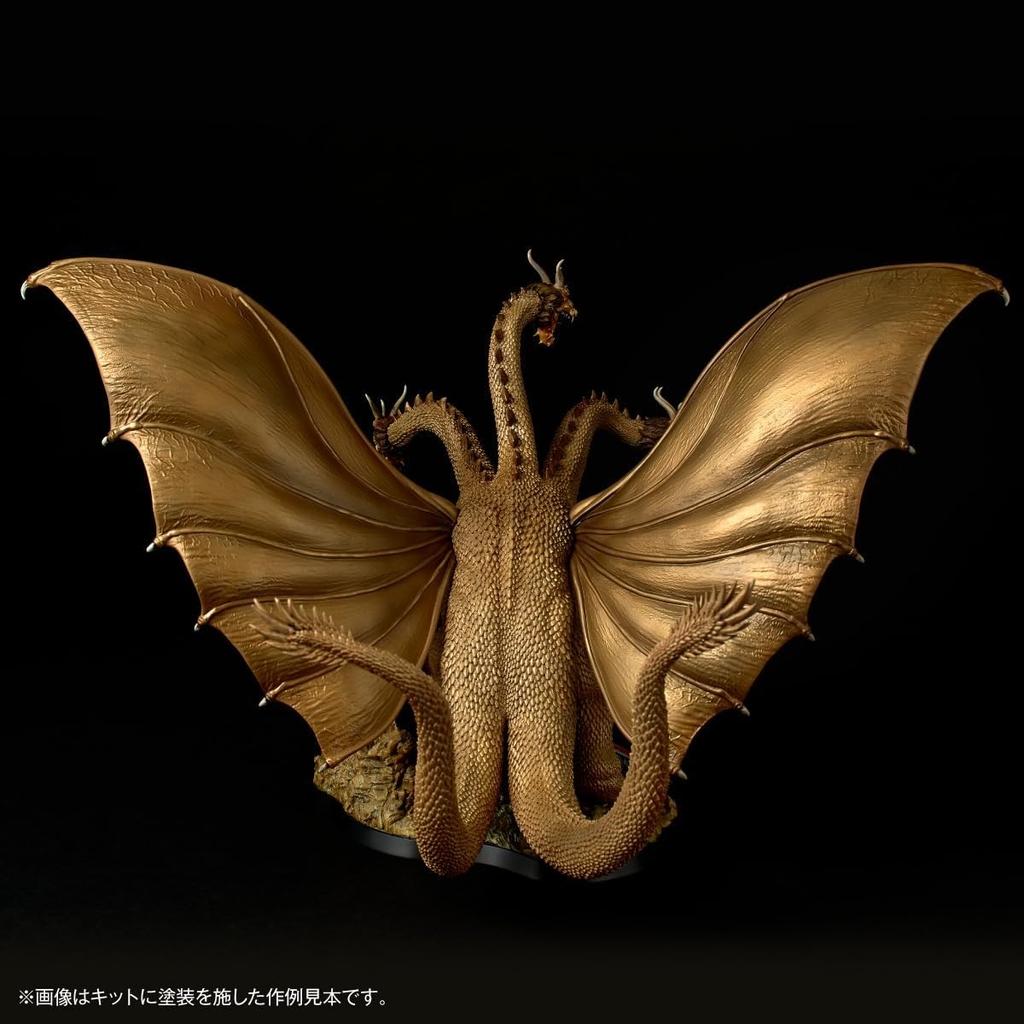 Kaiyodo ARTPLA SCULPTURE WORKS King Ghidorah Unpainted Plastic Model Kit AP056 ReImagination