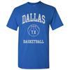 Dallas Classic Basketball Arch - Hometown Sports Team T-Shirt