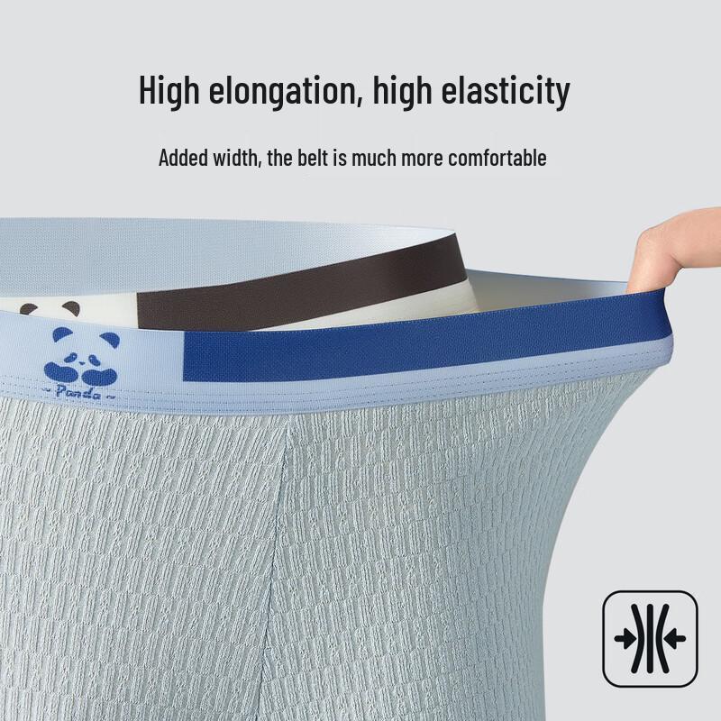 Mao Ren Men's Baby Cotton Boxer Briefs 4-Pack