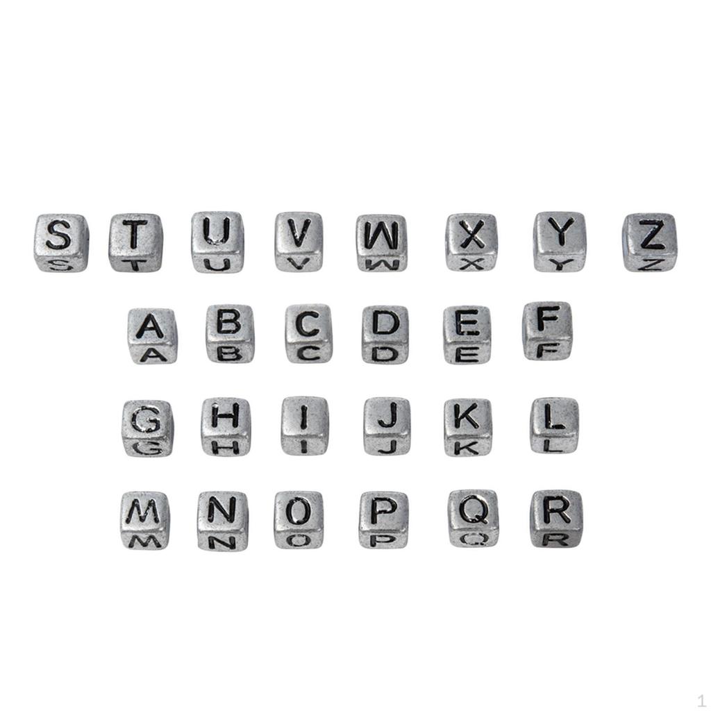 1300 Pcs 6mm Acrylic Letter
