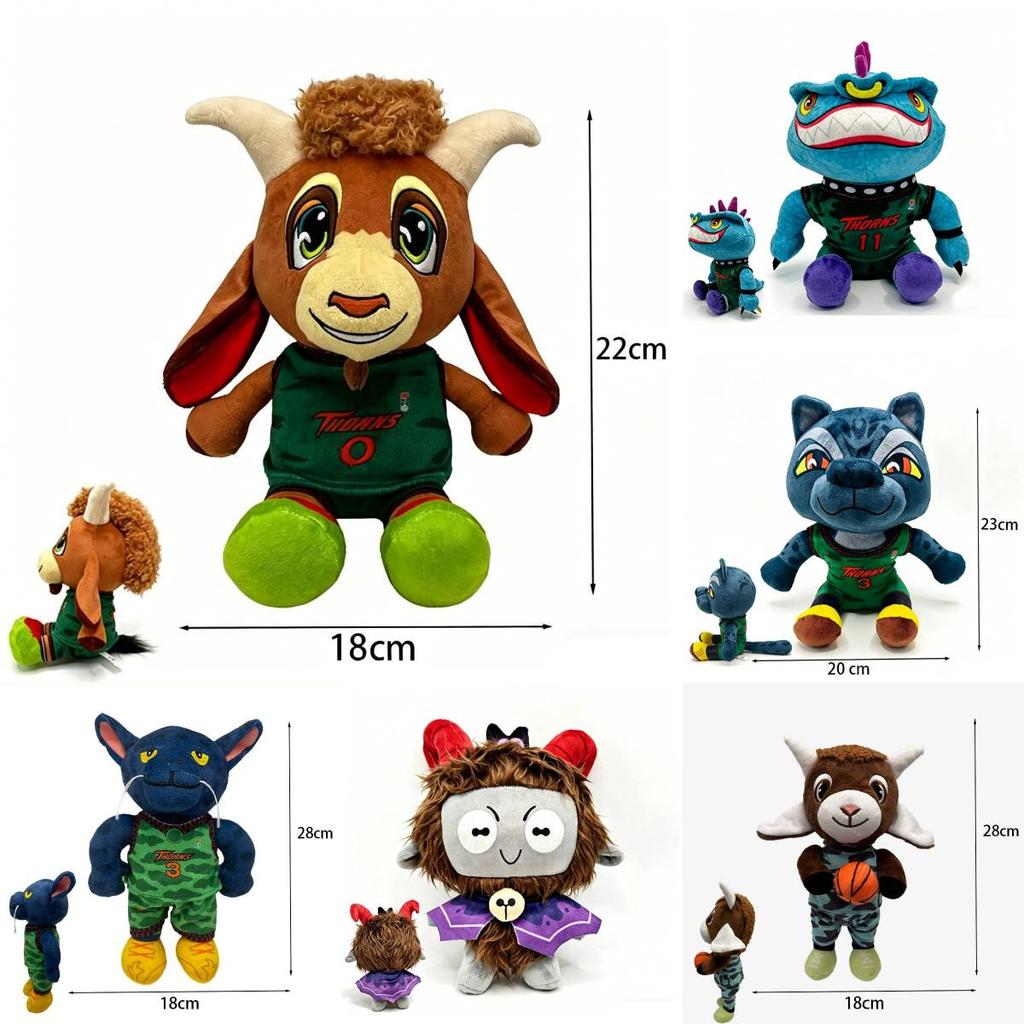 Goat Jett Fillmore Mondo Plush Miracle Dream Team Plush Toy With Pp Cotton Filling For Collectors And Kids