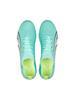 Puma Ultra Match 107218 Soccer 2023 Electro Size HG/AG Men's Cleats, Spring/Summer Colorway, Peppermint/Puma White/Fast Yellow, 25.5cm