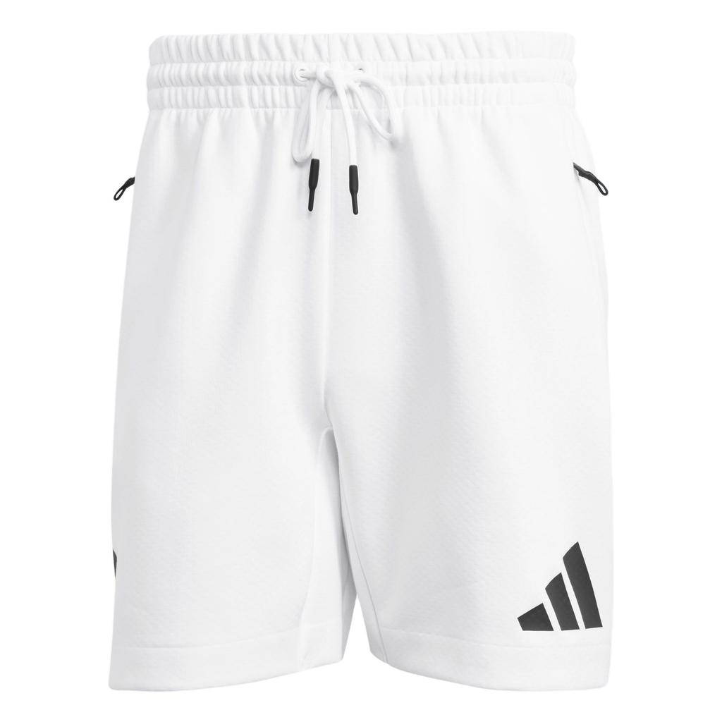 Adidas Z.N.E. FW24 Color Block Logo Comfortable Versatile Mid Waist Shorts Men Shorts White JJ4893