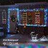 1/2/3m Santa Claus Climbing Ladder Light Christmas Decorations Waterproof Light for Indoor Outdoor Christmas Decor Navidad