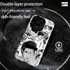 Custodia per Telefono Anime Yuta Okkotsu Jujutsu Kaisen Magnetica 2 in 1 Guscio Lucido Per iPhone 17 16 e 15 14 13 12 11 Pro Max Plus mini XS