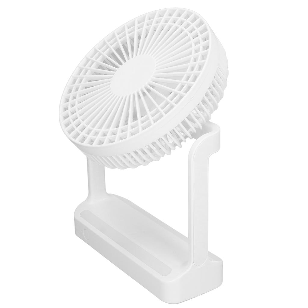 Portable Fan with Night Light Mini Desktop Fan Rechargeable Wall Mounted Hanging Fan for Home