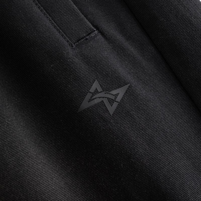Anta Basketball Series Vintage Style Comfortable Casual Pants Men bottoms Black 152631501-2