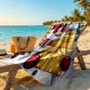 Christmas Beach Towel High Absorbency & Quick-Dry Comfortable Lightweight