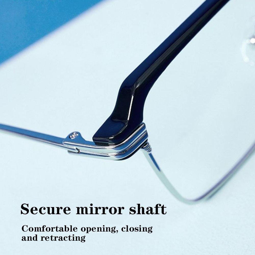Office Durable Portable Ultra Light Frame Oversized Eyeglasses Computer Goggles Anti-Blue Light Glasses