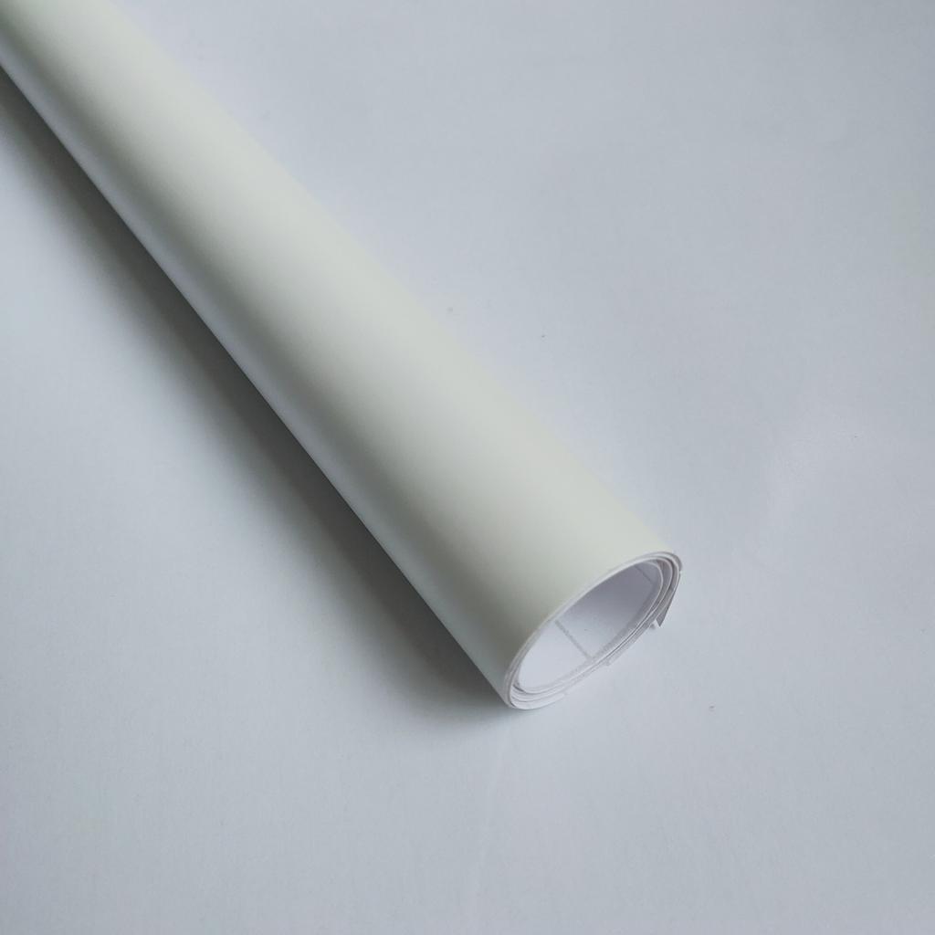Matte White Vinyl Car Wrap Film Foil Sticker Universal Self-adhesion Waterproof Protection Film for Car Motorcycle Accessories