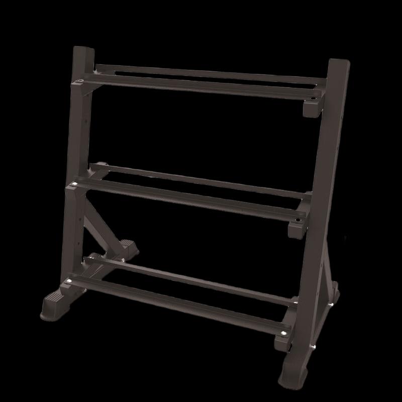 WEZHO Multi-functional Dumbbell and Barbell Plate Storage Rack