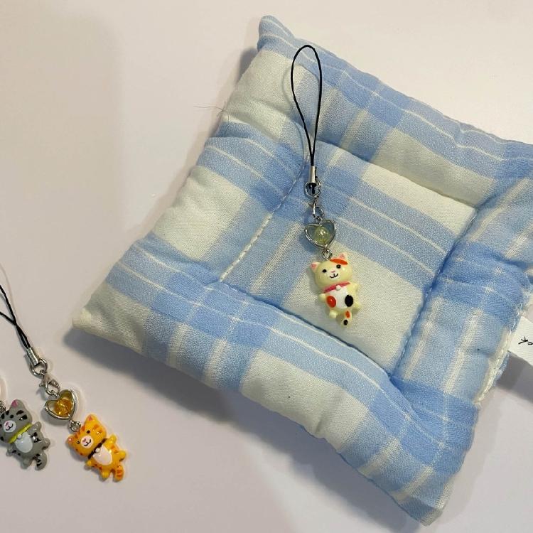 Handykette Herz Katze Schlüsselanhänger Handy Lanyard Acryl Schlüsselanhänger Tasche Ornament Geschenk