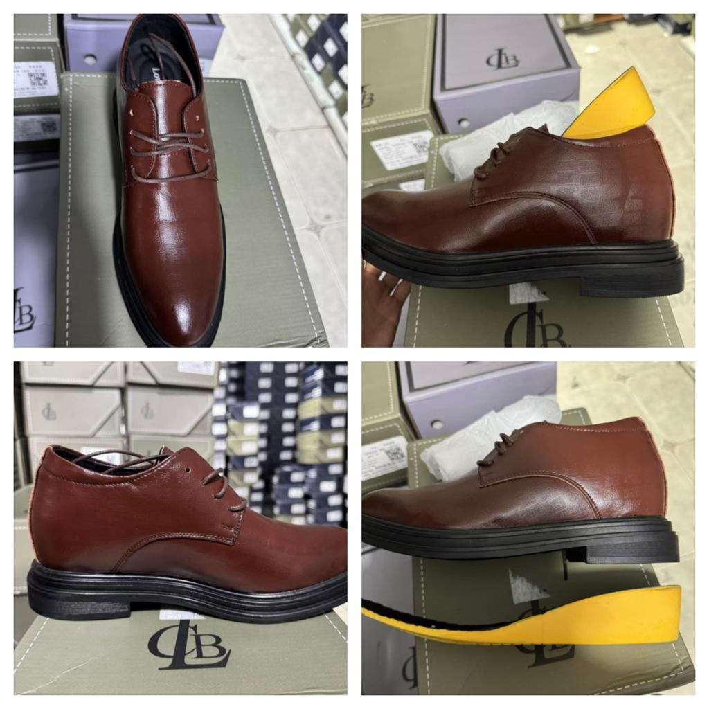 Fashion Elevator Shoes Men Dress Shoes 3/6/8 Cm Men Formal Shoes Winter/Spring Classic Business Luxury Men Oxfords Footwear Suit Shoes