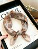 [111 mulberry silk] Bonas women's silk small square scarf silk scarf 11 new autumn and winter gift mother small scarf