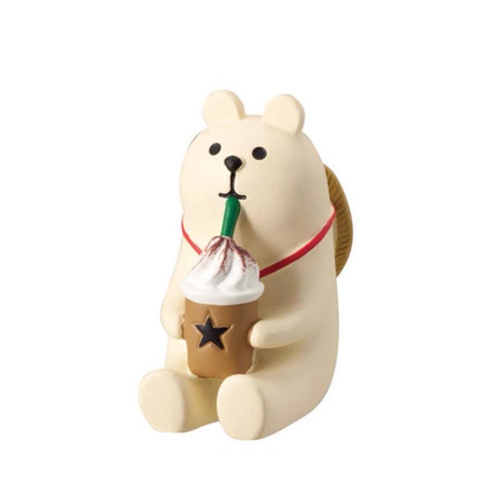 Creative Japanese Zakka Snow Cat Miniature Ornament for Cold Drink Shops