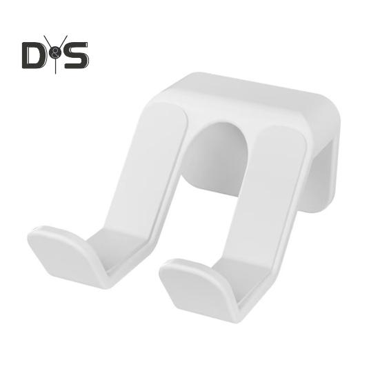 

Кронштейн для настенного крепления игрового контроллера с противоскользящими накладками, грузоподъемность 2 кг, простая установка, стойка для игрового контроллера для Switch белый