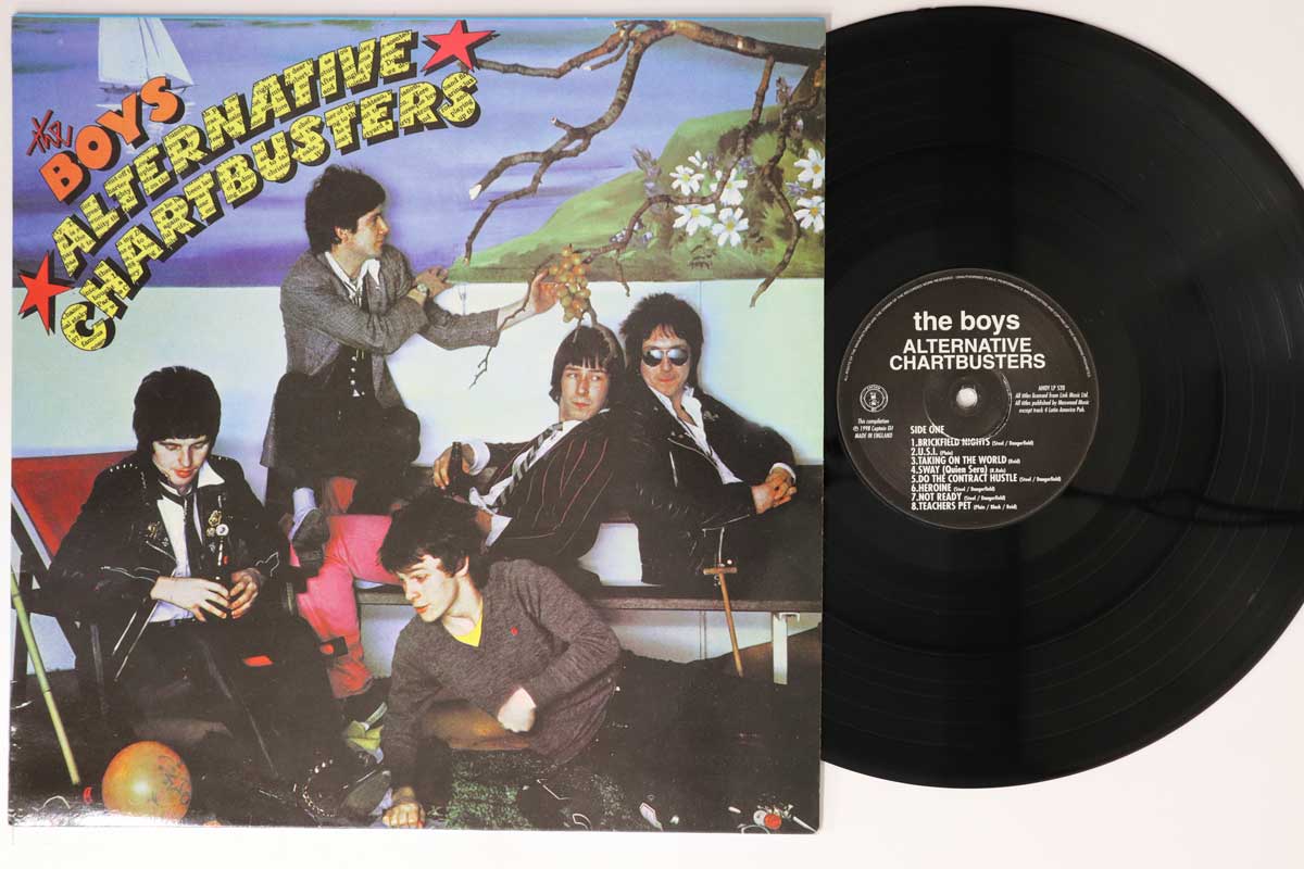 

LP Record BOYS - Alternative Chartbusters AHOYLP520 NOT ON LABEL UK Rock Used