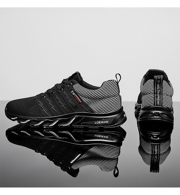 2025 Sommer Herren Trendige Leichte Laufschuhe - Größen 47-48, Atmungsaktives Mesh, Lässiges Sportdesign