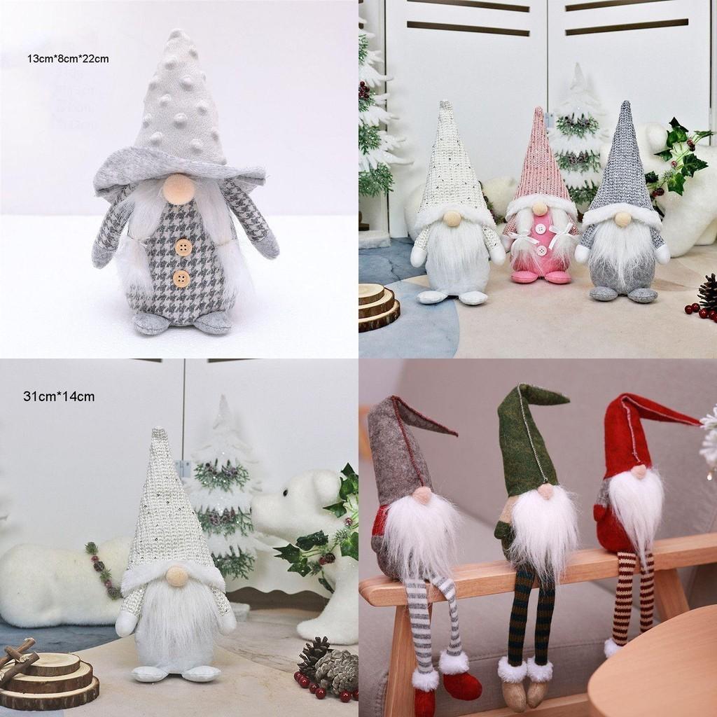 Charming Faceless Doll Christmas Decorations For Delightful Home Ornamentation