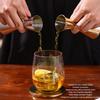 Two-Ended Cocktail Jigger With Measurement Markings Dual Spirit Measure Cup  Kitchen