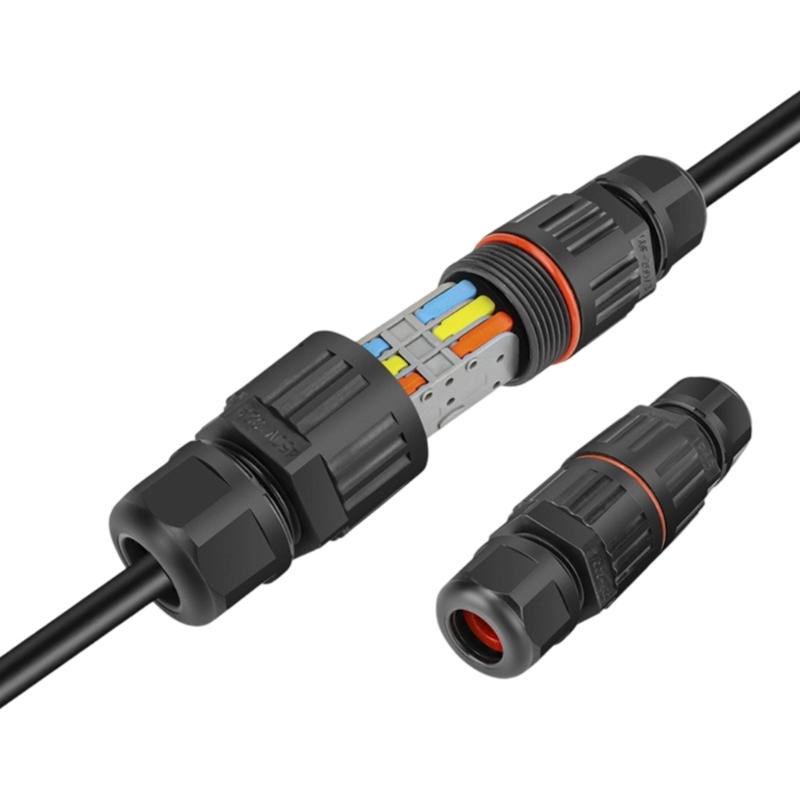 Waterproof Joint Wire Quick Connection Connector 2/3Pin Solderless LED Lamp Wiring Outdoor Rainproof Terminals Enduring