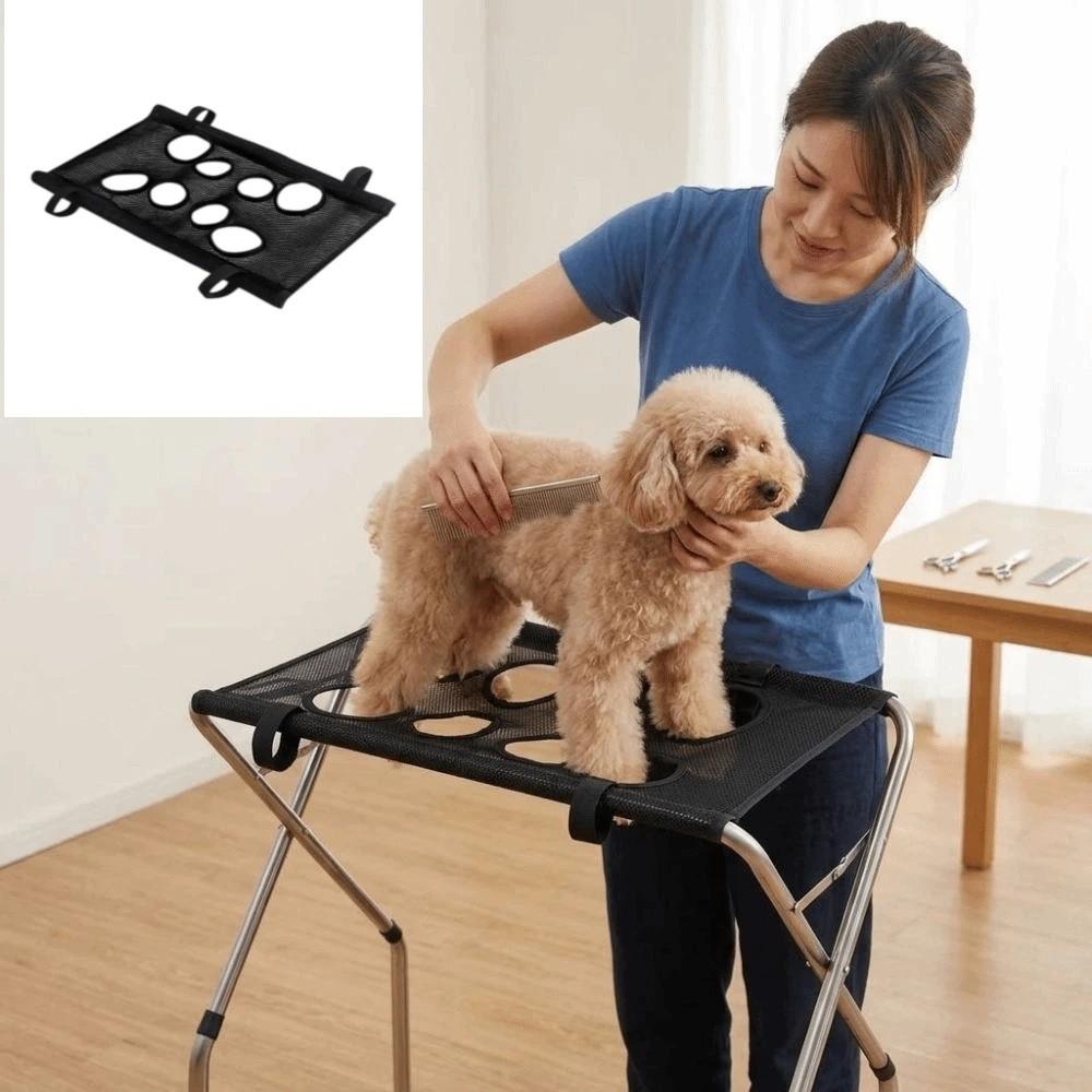 Foldable Pet Grooming Table Cloth Non-Slip Pet Grooming Hammock Cloth  Small Pets