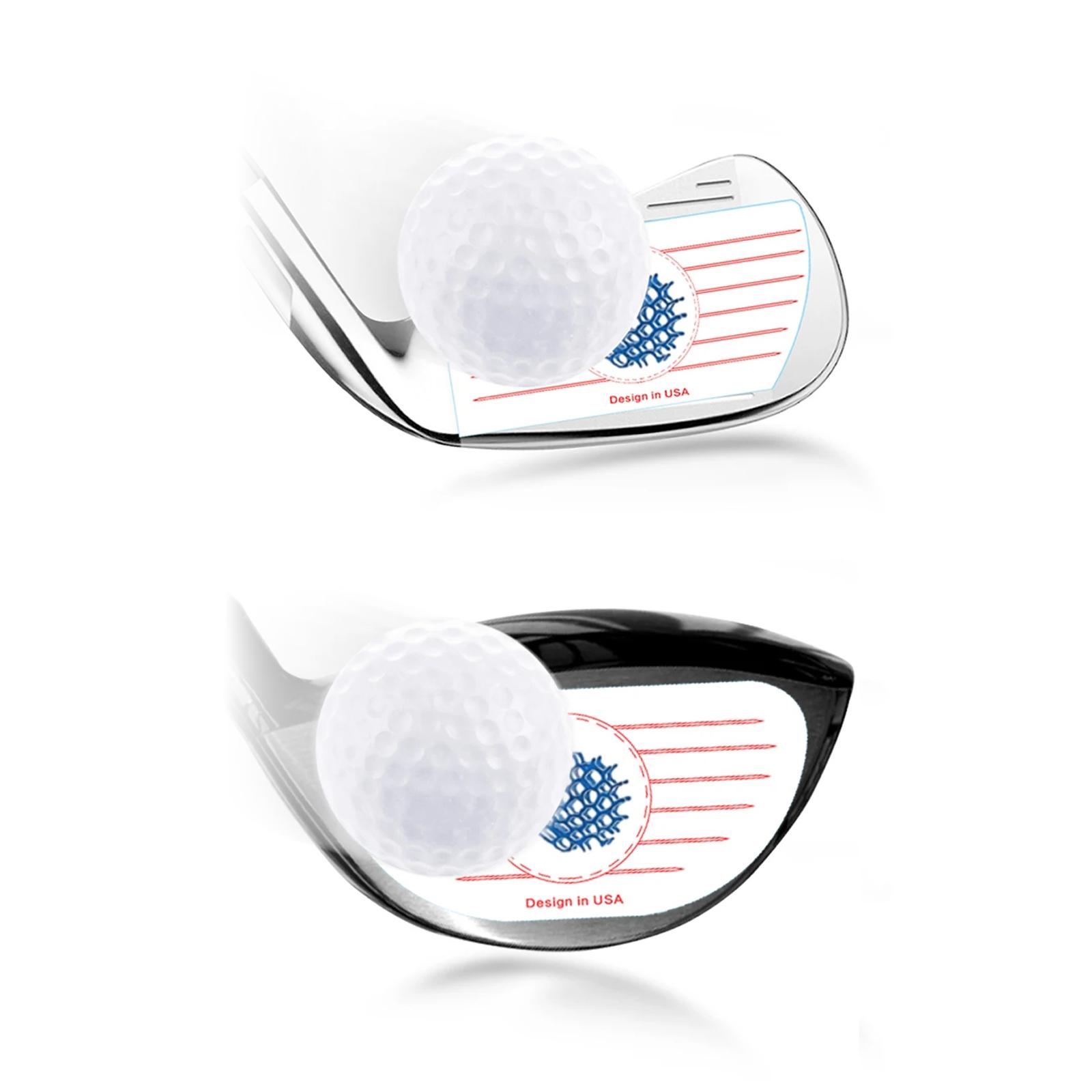 

Golf Club Impact Tape Stickers Labels for Driver Woods Irons Ball Hitting Recorder 250 Pcs, Training Aids for Swing Practice