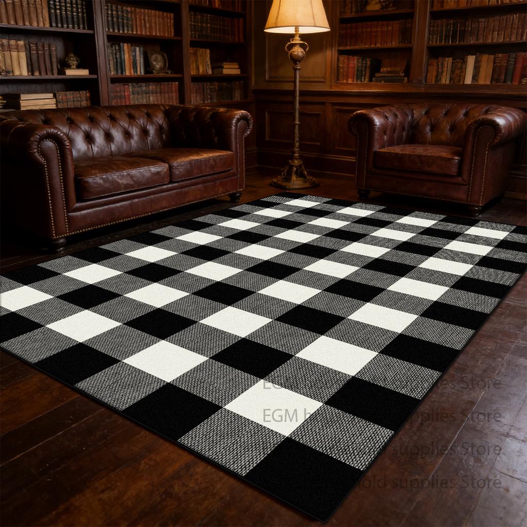 Light Luxury Carpet Simple Modern Style Living Room Decor Cloakroom Customizable Rug Washable Coffee Tables Soft Mat Non-slip