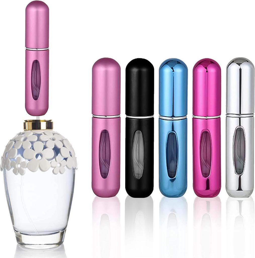 Portable Perfume Travel Refillable, Perfume Atomizer Bottle for Women Outdoor, 5ML Travel Refill Bottle