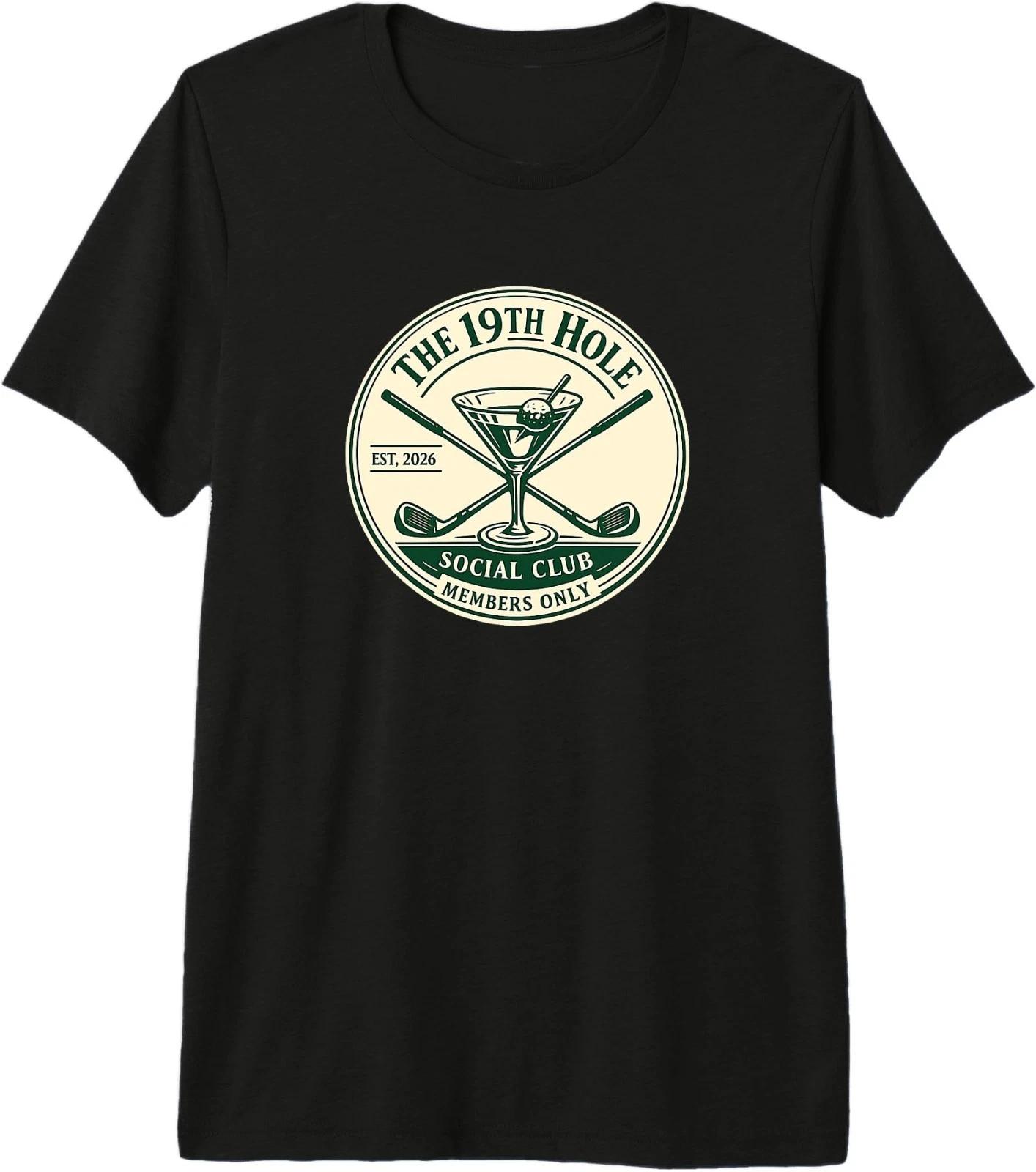 The 19th Hole Social Club Golf Premium Tri-Blend T-Shirt 150