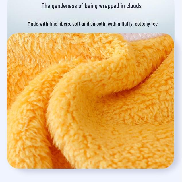 Cute Penguin Hanging Hand Towel for Kitchen & Bathroom - Soft & Absorbent for Kids