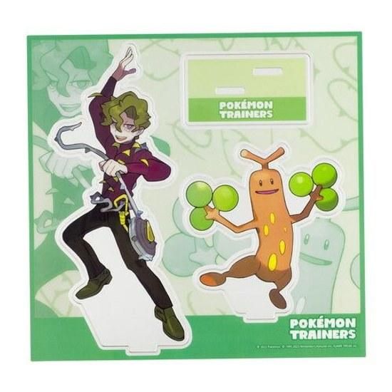 Pokemon Center Original Acrylic Stand TRAINERS Corsa Sudowoodo Trainer Cash on Delivery Not Available