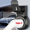 Type 2 EV Charging Cable Organiser With Hook Wall Mount Electric Vehicle Wire Hanging Bracket New Energy Car Charger Plug Holder