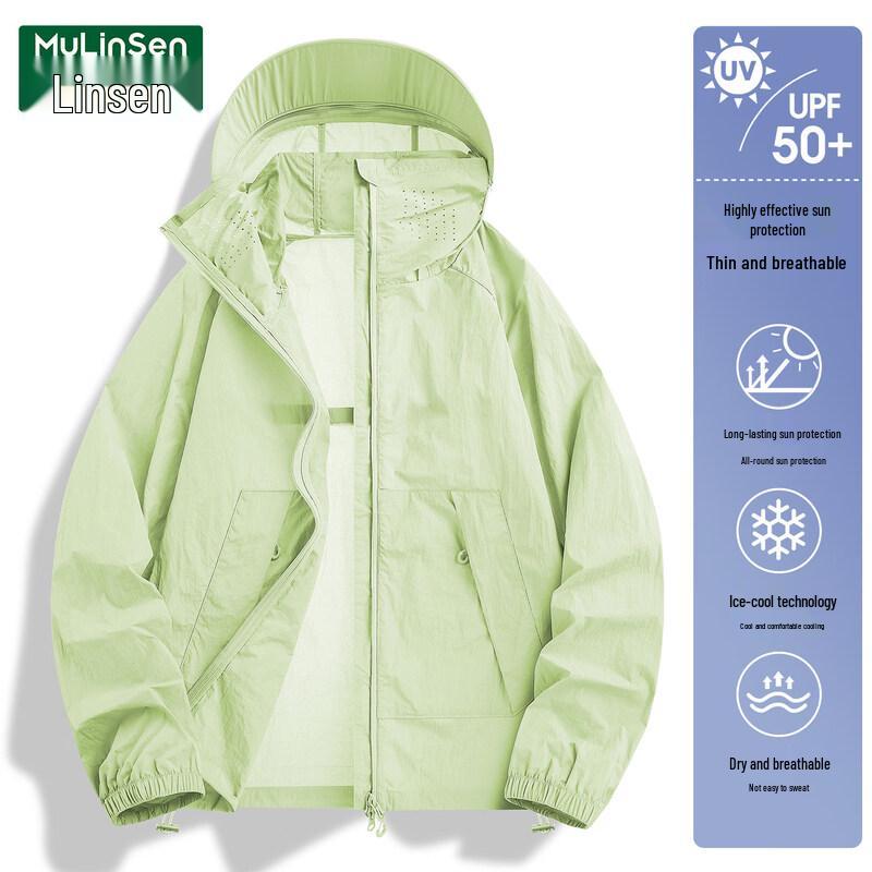 

MULINSEN Women s Lightweight UPF50+ Sun Protection Jacket M