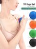 Yoga Relaxation Macaron Color TPR Ball for Foot, Shoulder, and Neck Stretching - One Size Fits All