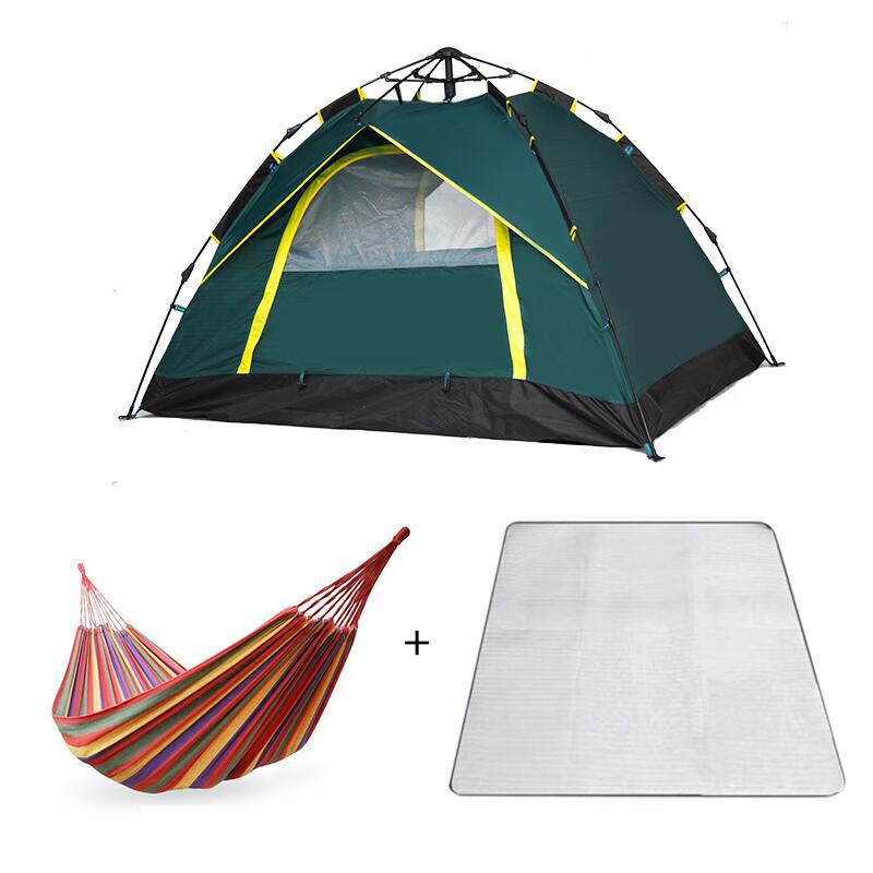 Wolfwalker 3-4 Person Automatic Camping Tent Set 1