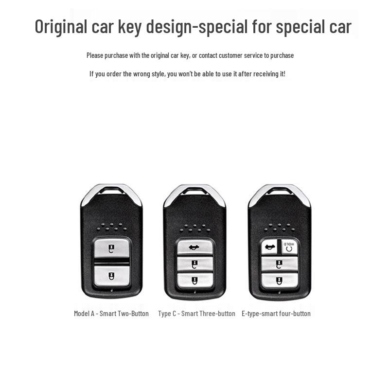 Schlüsselhülle für Honda 10. Generation: Civic, Accord, CRV, Vezel, XRV, Haoying, Lingpai, Fit