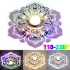 Modern Crystal Petals LED Ceiling Lights For Aisle Hallway Corridor Stairway Villa Gallery Kitchen Coffee Bar Indoor Lights