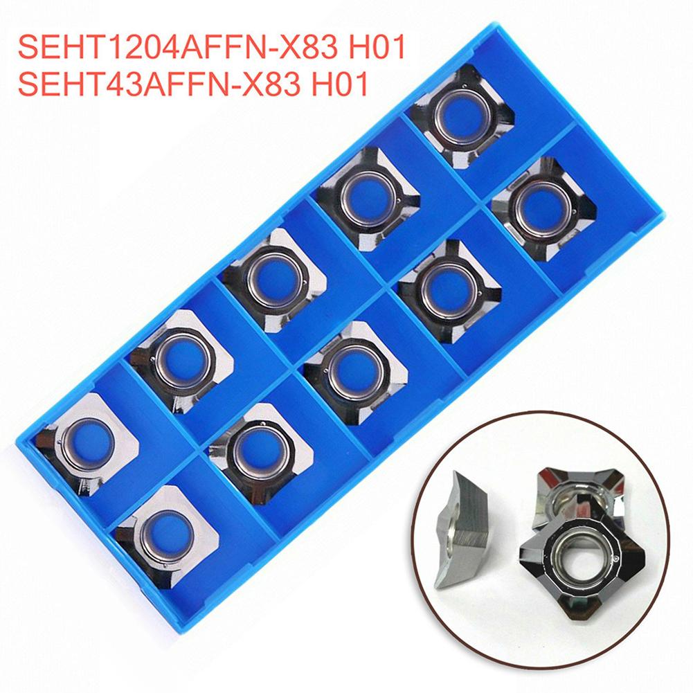 SEHT1204AFFN -83 H01 SEHT 43 AFFN-83 Milling Insert For Aluminum Highlight 45deg High Grip Strong Resistance And Obvious