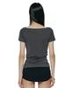 ROCKCAKE Drape Essential Top - Charcoal