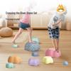Rainbow River Stones Balance and Sensory Training Toys for Children