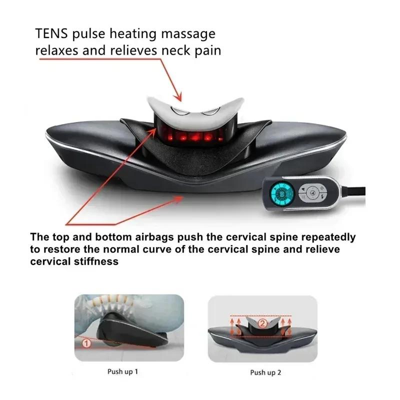 Neck Cervical Traction Device Physiotherapy Equipment Improves Cervical Curvature Relaxes Muscles And Relieves Lieves Neck Pain