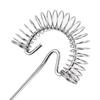 Hand Whisk Baking Tools Spring Stainless Steel Bubbler Household Egg Whisk Hand Whipped Cream Kitchen Gadgets and Accessories