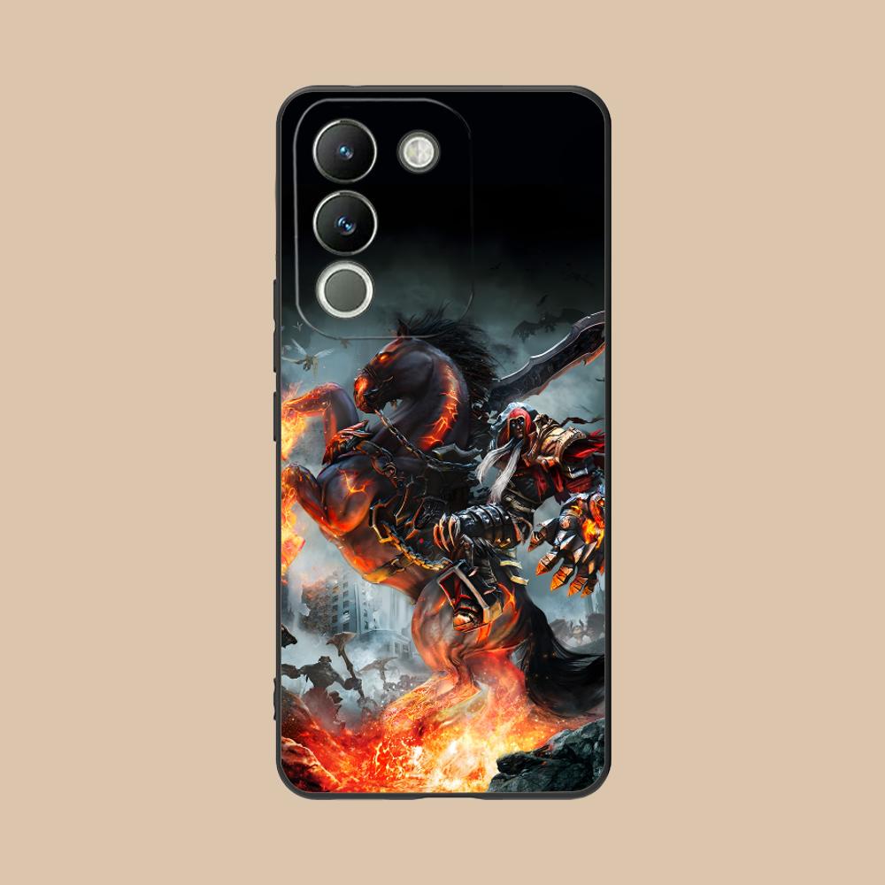 Game Darksiders Mobile Phone Case for VIVO V60 V50 V40 V30 V29 V27 V25 V23 Pro Lite 5G Colorful Printing Cover Cover Cellphones