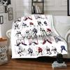 Hockey Lifestyle Eat Sleep Play Repeat Live Love Throw Customize Text Comfortable Texture Versatile For Sofa Couch Office Bed Picnics Allseason Use