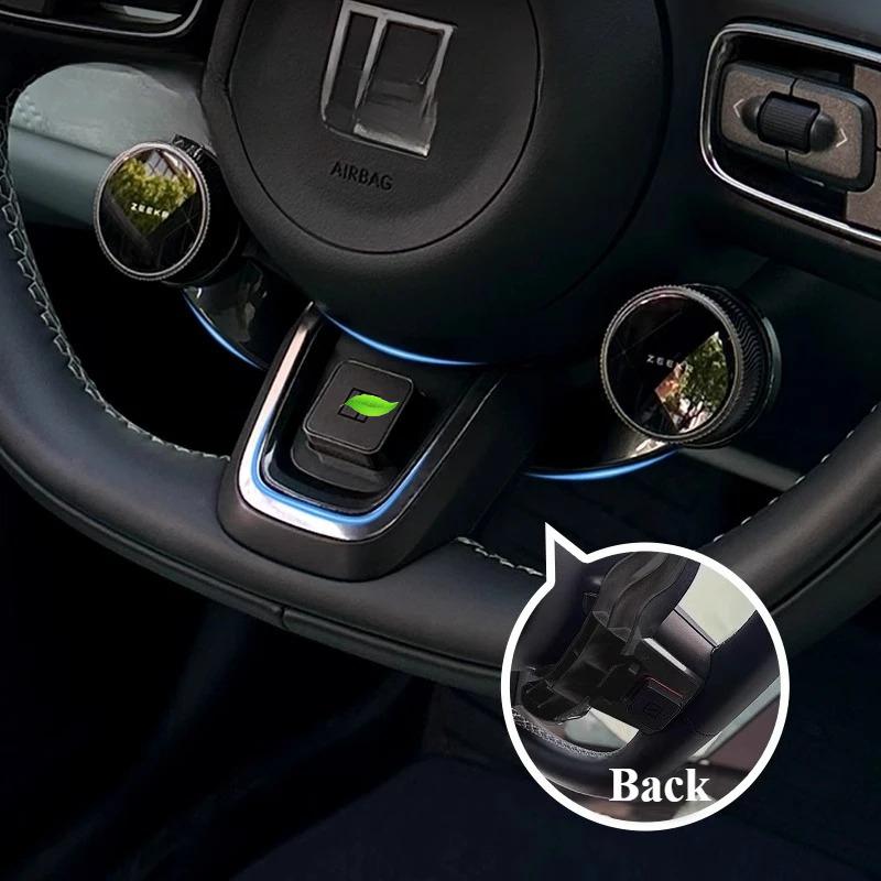 For Geely Zeekr 7X 001/009/Glorious/MIX 2024 2025 START-X Car Button Holder Button Steering Wheel Bracket Stickers Interior