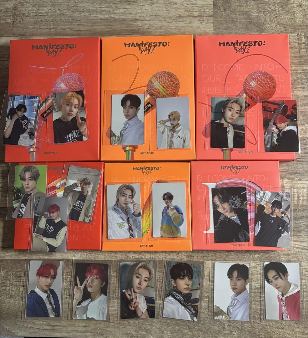 

[USED] ENHYPEN MANIFESTO: DAY 1 3 editions